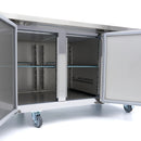 Masa refrigerata inox 2 10C, 4 usi, cu roti Daca esti in cautarea unui