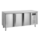 Masa refrigerata inox SA 3 usi, 410 l, +2/+8C, 300W Tefcold – masa frigorifica inox pentru bucatarie profesionala restaurant si HoReCa
