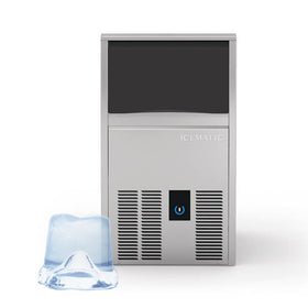 Masina cuburi de gheata 36 kg 24h., depozitare 12kg., cu Bloototh, WiFi Kit de picioare inclus Condens