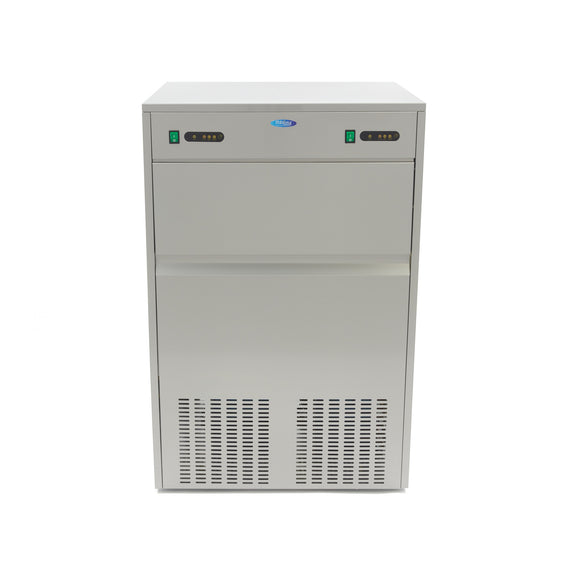 Masina de cuburi de gheata, productie 100kgzi, stocare 60 kg., racire cu aer