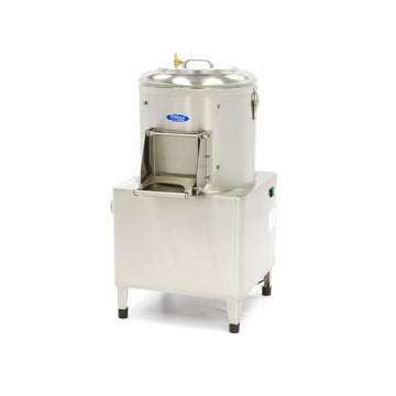 Masina de curatat cartofi - 15kg - 300kgh Cand lucrezi cu cantitati mari