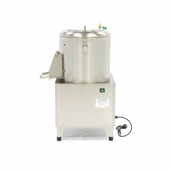 Masina de curatat cartofi - 15kg - 300kgh Cand lucrezi cu cantitati mari
