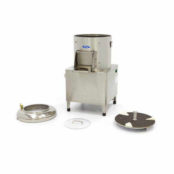Masina de curatat cartofi - 15kg - 300kgh Cand lucrezi cu cantitati mari