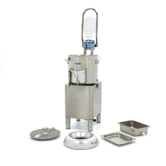Masina de curatat cartofi - 20kg - 400kgh cu timer Daca lucrezi in industria de