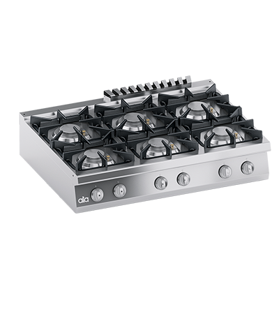 Masina de gatit Aragaz cu 6 focuri, 48 kW