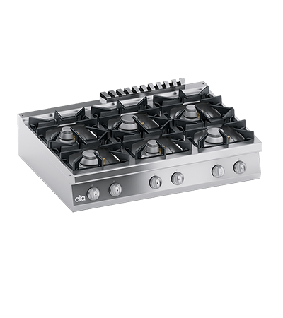 Masina de gatit Aragaz cu 6 focuri - PERFORMANCE LINE, 48 kW