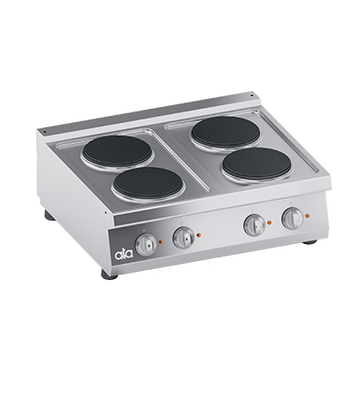 Masina de gatit electrica, model de banc cu 4 plite, 10.40 kW
