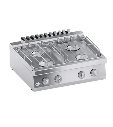 Masina de gatit model model de banc cu 4 arzatoare, 20 kW