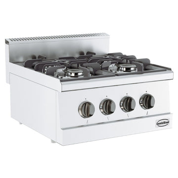 Masina de gatit cu 4 focuri, 13 kW Confectionat din inox atime mm