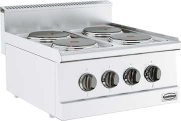 Masina de gatit cu 4 plite, electrica, 7,4 kW, 400 V
