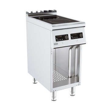 Masina de gatit electrica cu 2 plite, 7 kW Latime mm 400 Adancime mm