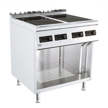 Masina de gatit electrica cu 4 plite inductie, 14 kW Latime mm 800 Adancime mm