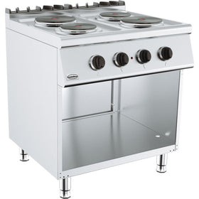 Masina de gatit electrica cu 4 plite rotunde, 8.20 kW Diametru plita 2x 180 2x