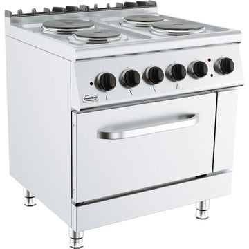 Masina de gatit electrica cu 4 plite rotunde, cuptor electric Diametru plita 2x 180 2x