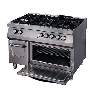 Masina de gatit cu 6 arzatoare, cu cuptor electric, 90cm, 6kW