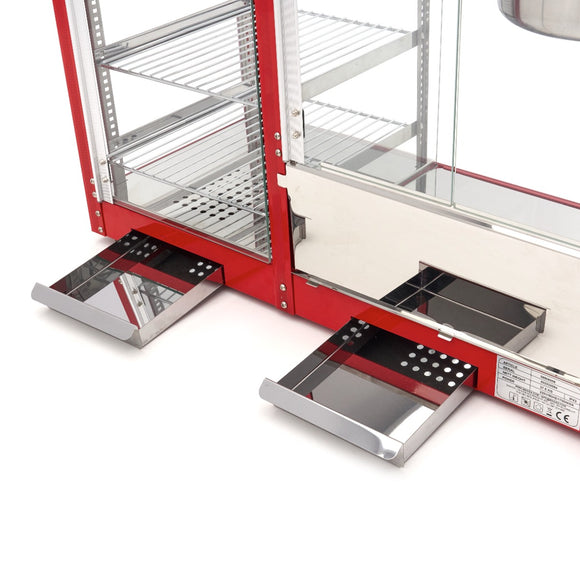 Masina de popcorn cu vitrina incalzita, 150 g, putere 1700W