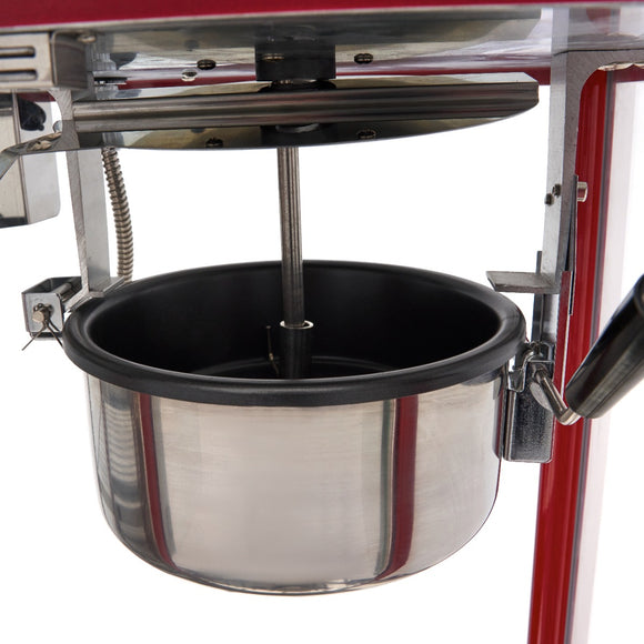 Masina de popcorn cu vitrina incalzita, 150 g, putere 1700W