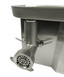 Masina de tocat carne nr 12, 150 kgh. inox, cu funtie revers, 3 site Ø 3, 6, 8 mm, alimentare 230 V