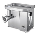 Masina de tocat carne nr 22, 250 kgh. inox, cu funtie revers, 3 site Ø 3, 6, 8 mm, alimentare 400 V