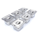 Masina de topit ciocolata cu 6 cuve GN 16, H 10cm (6x2,4 Litri)