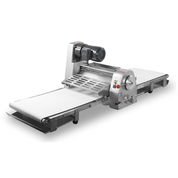 Masina de turat aluat, model de banc, latime rola 380 mm Latime mm 1630 Adancime mm