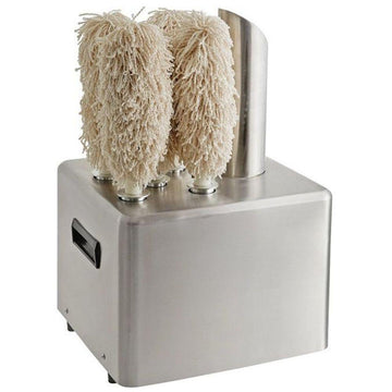 Masina de uscat si lustruit pahare cu 4 perii, 1,2 kW