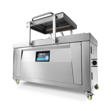 Masina de vidat cu camera dubla de vidare 76x60xH16 cm, latima max. lipire 60 cm Cand lucrezi in industria de