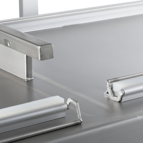Masina de vidat cu camera dubla de vidare 76x60xH16 cm, latima max. lipire 60 cm Cand lucrezi in industria de