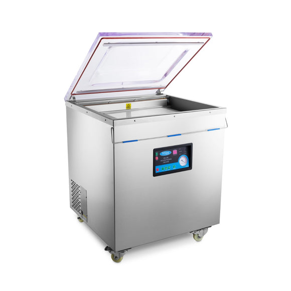 Masina de vidat cu camera de vidare 72x61xH21 cm, latima max. lipire 70 cm Daca lucrezi cu cantitati mari
