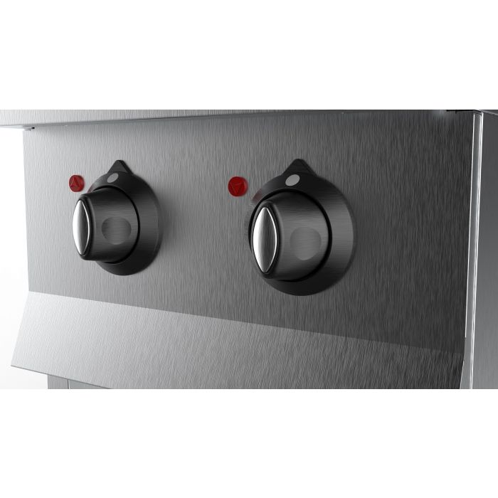 Masina de gatit cu 2 ochiuri, 2 x 6,5 kW, baza deschisa
