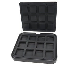 Matrita pentru tarte - 12 cavitati patrate, 7262 mm