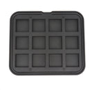 Matrita pentru tarte - 12 cavitati patrate, 7262 mm