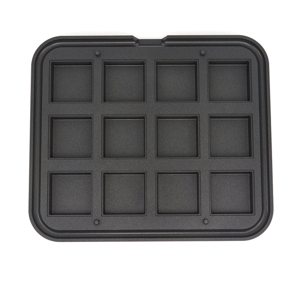 Matrita pentru tarte - 12 cavitati patrate, 7262 mm