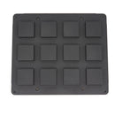 Matrita pentru tarte - 12 cavitati patrate, 7262 mm