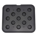 Matrita pentru tarte - 13 cavitati ondulate, Ø3027 mm
