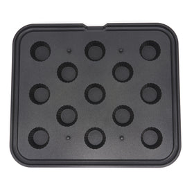 Matrita pentru tarte - 13 cavitati ondulate, Ø3027 mm