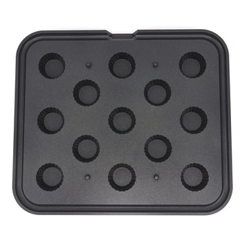 Matrita pentru tarte - 13 cavitati ondulate, Ø3027 mm