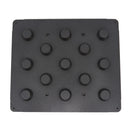 Matrita pentru tarte - 13 cavitati ondulate, Ø3027 mm