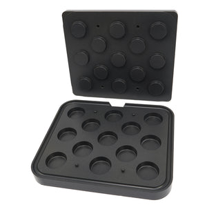 Matrita pentru tarte - 13 cavitati rotunde, 6054 mm