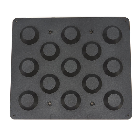 Matrita pentru tarte - 13 cavitati rotunde, 6741 mm