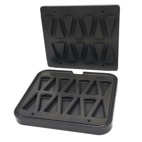 Matrita pentru tarte - 14 cavitati forma felie de placinte