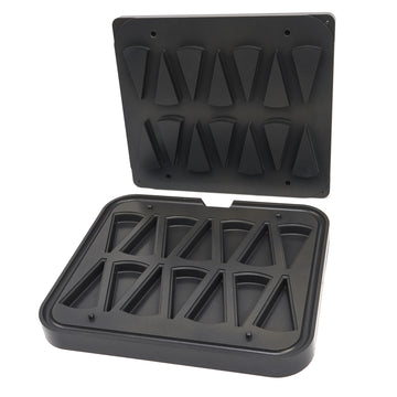 Matrita pentru tarte - 14 cavitati forma felie de placinte