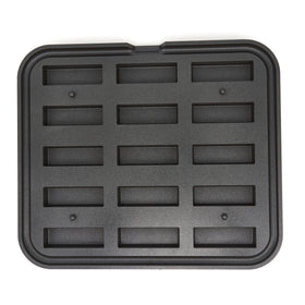 Matrita pentru tarte - 15 cavitati dreptunghiulare, 90x3085x26 mm
