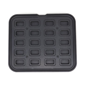 Matrita pentru tarte - 20 cavitati dreptunghiulare, 64x4145x22 mm