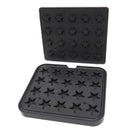 Matrita pentru tarte - 20 cavitati forma stea, 46x62x18 mm