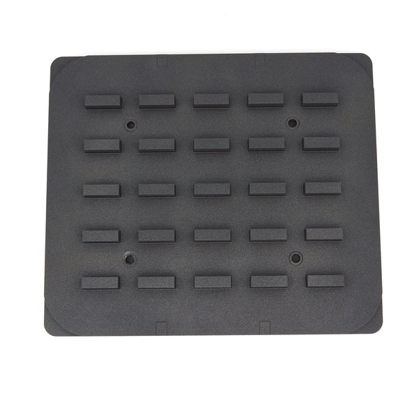 Matrita pentru tarte - 25 cavitati dreptunghiulare, 50x2342x17 mm