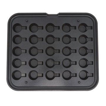 Matrita pentru tarte - 25 cavitati forma cupa