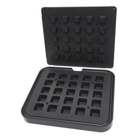 Matrita pentru tarte - 25 cavitati patrate, 3929 mm