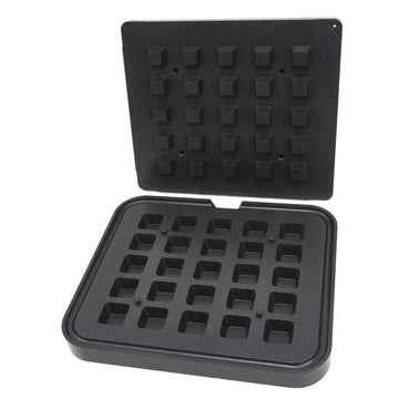 Matrita pentru tarte - 25 cavitati patrate, 3929 mm