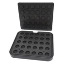 Matrita pentru tarte - 30 cavitati forma cilindru, 37 mm